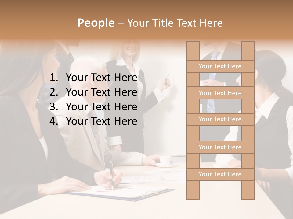 Speaker Cooperation Wellbeing PowerPoint Template