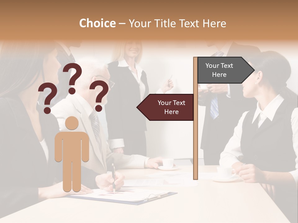 Speaker Cooperation Wellbeing PowerPoint Template