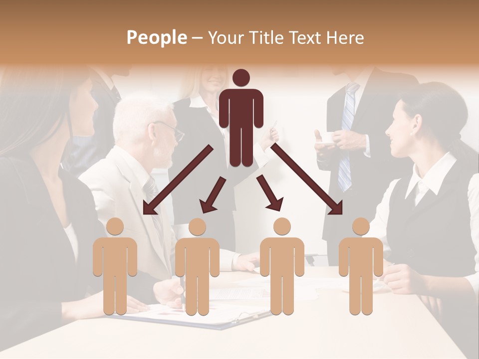 Speaker Cooperation Wellbeing PowerPoint Template