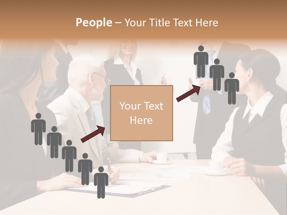 Speaker Cooperation Wellbeing PowerPoint Template