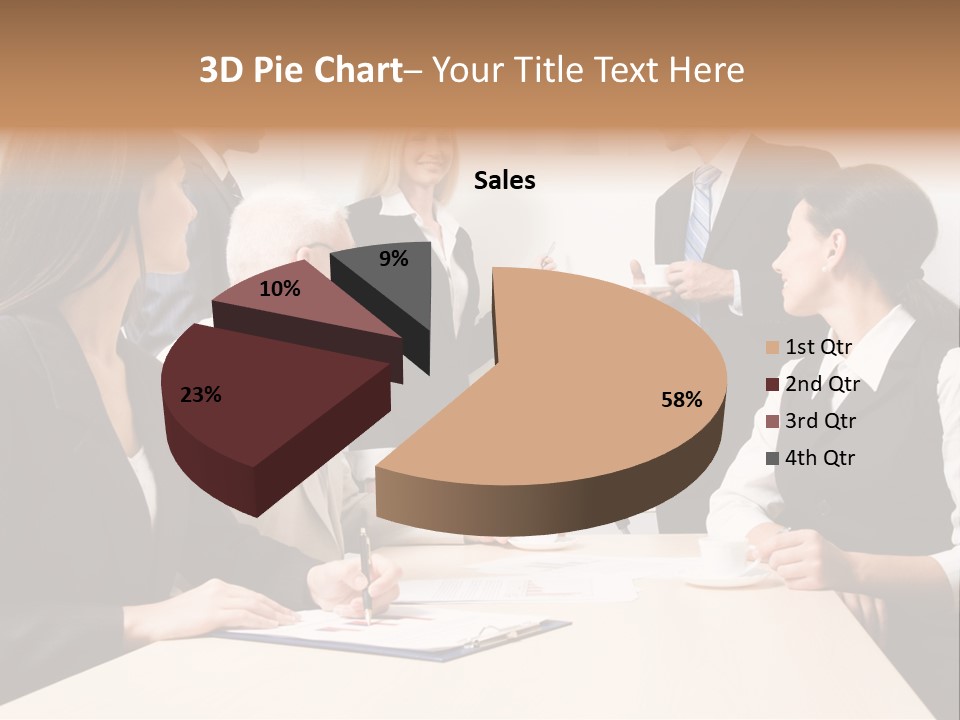 Speaker Cooperation Wellbeing PowerPoint Template