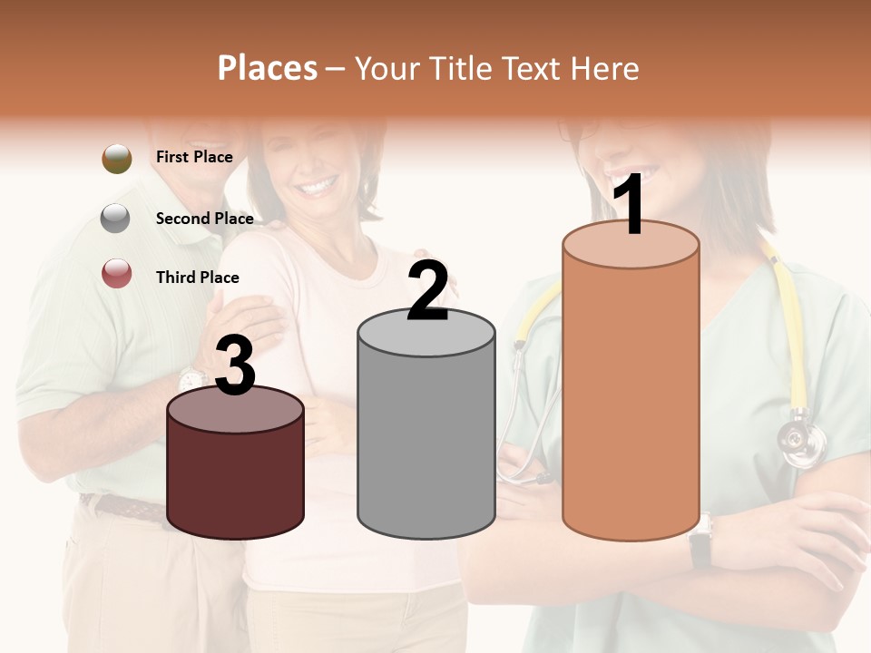 Mature Senior Man PowerPoint Template