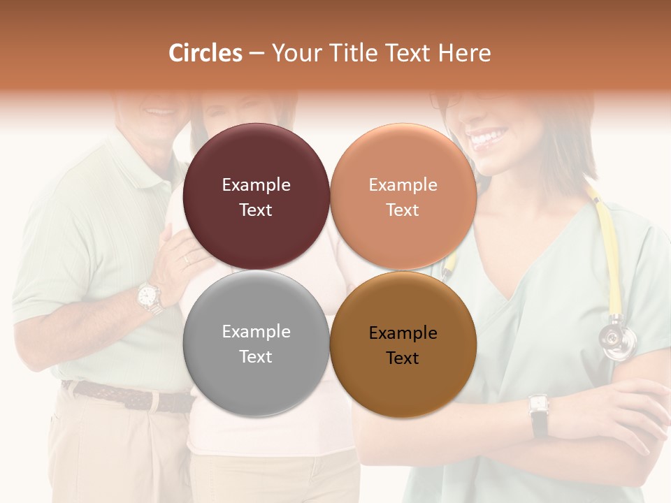 Mature Senior Man PowerPoint Template