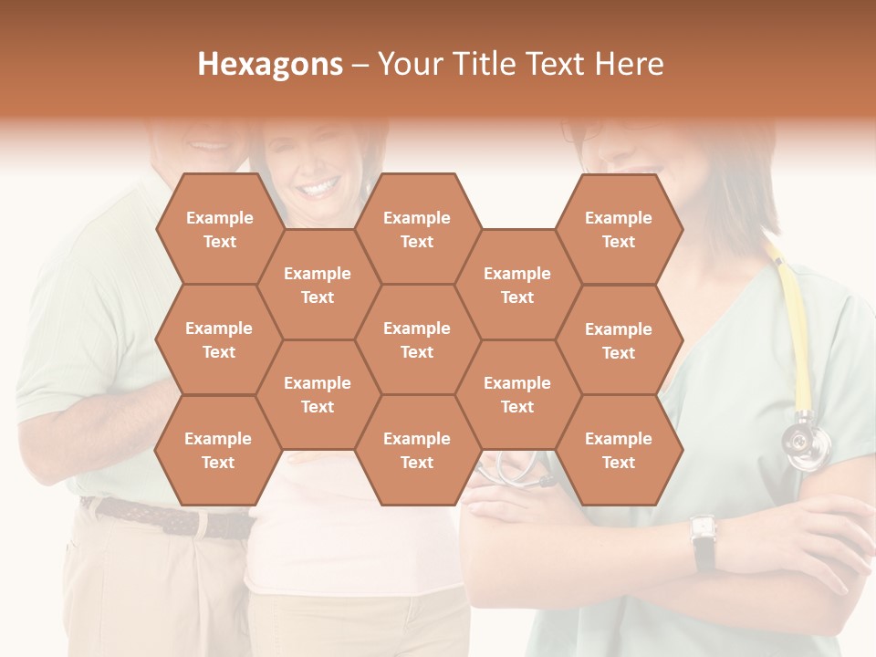 Mature Senior Man PowerPoint Template