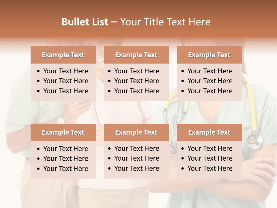 Mature Senior Man PowerPoint Template