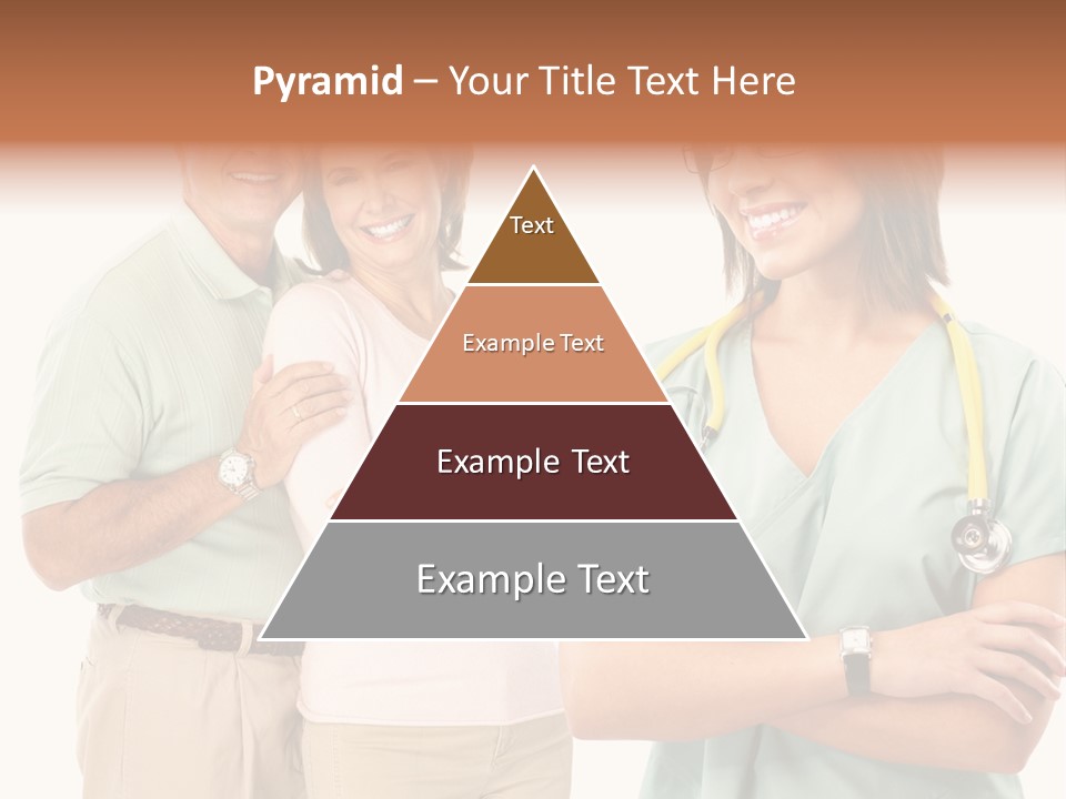 Mature Senior Man PowerPoint Template