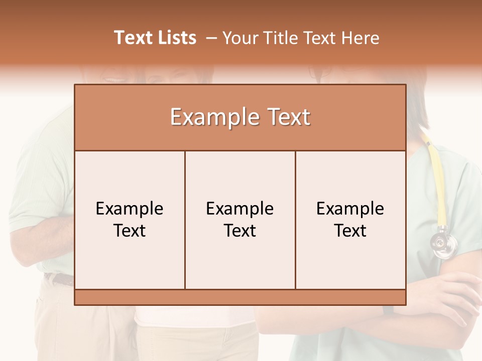 Mature Senior Man PowerPoint Template