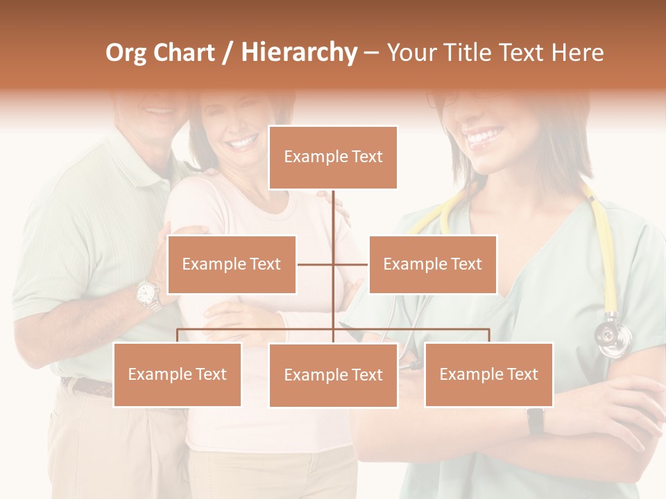 Mature Senior Man PowerPoint Template