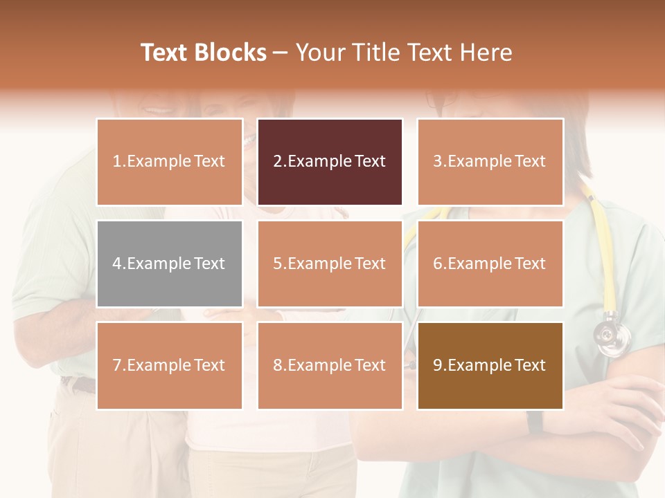 Mature Senior Man PowerPoint Template