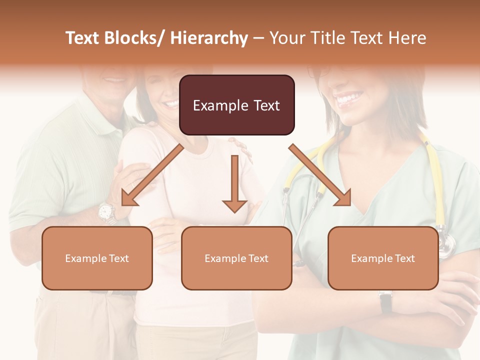 Mature Senior Man PowerPoint Template