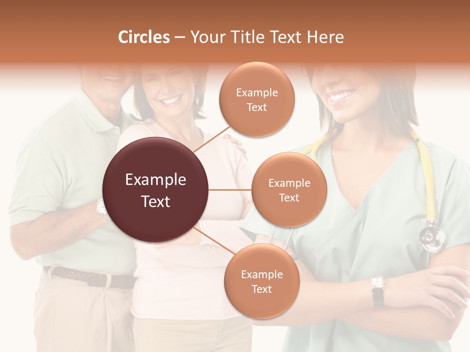 Mature Senior Man PowerPoint Template