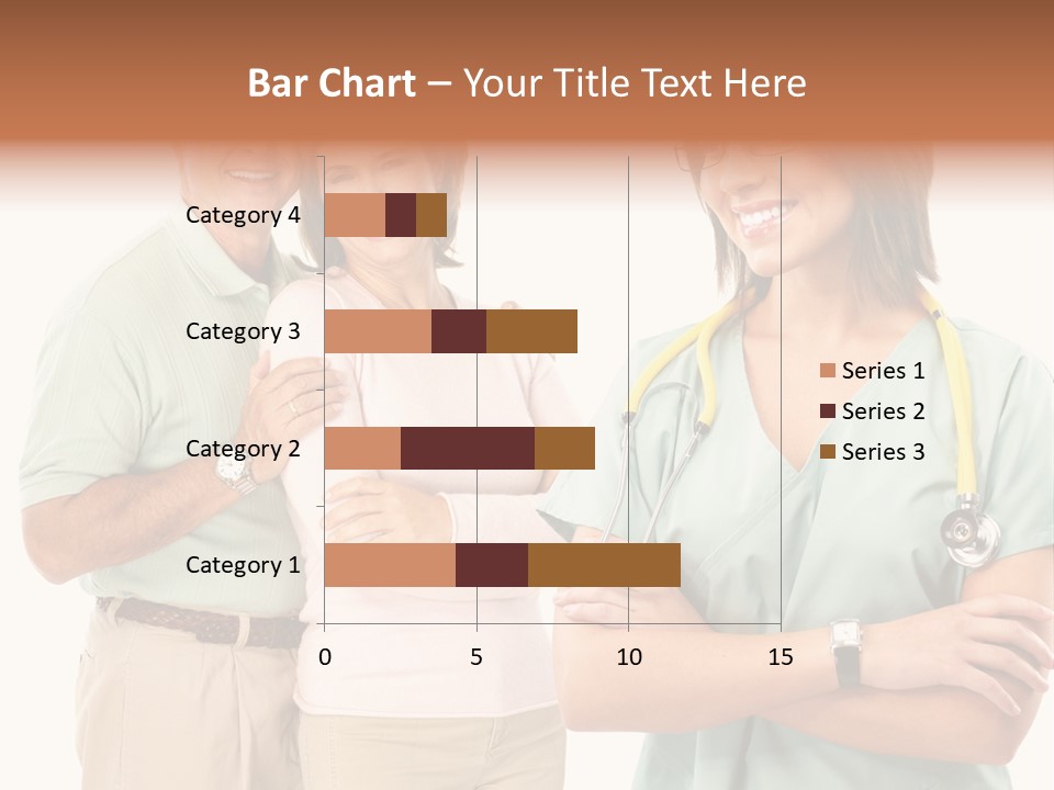 Mature Senior Man PowerPoint Template