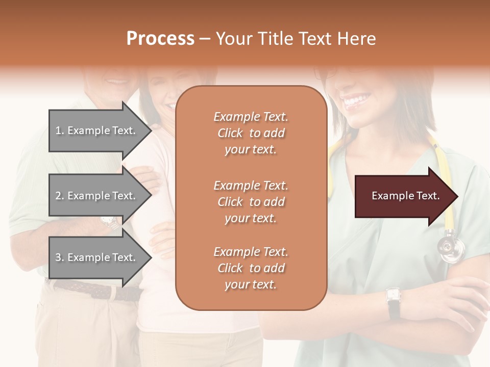 Mature Senior Man PowerPoint Template