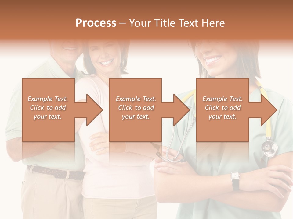 Mature Senior Man PowerPoint Template