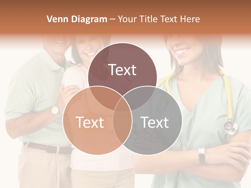 Mature Senior Man PowerPoint Template