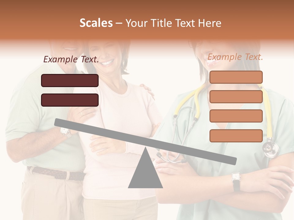 Mature Senior Man PowerPoint Template