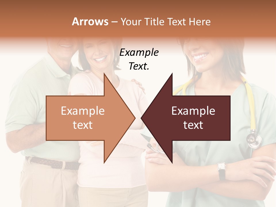 Mature Senior Man PowerPoint Template