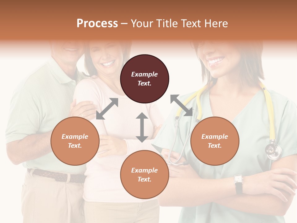 Mature Senior Man PowerPoint Template