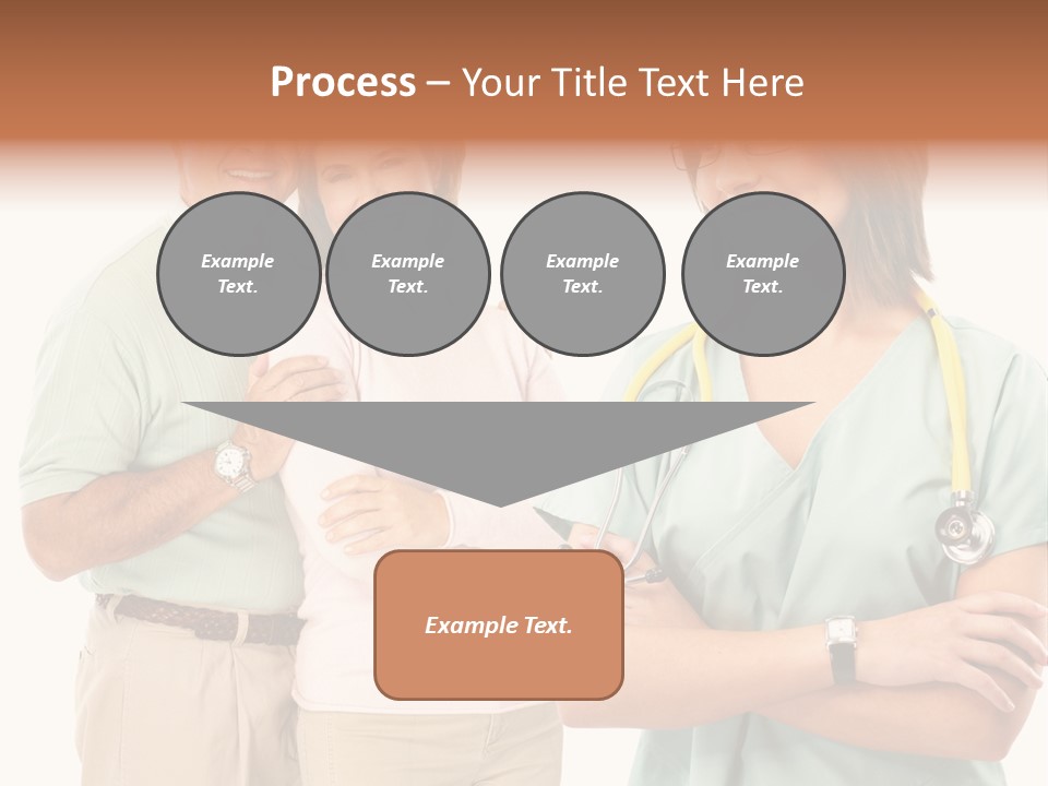 Mature Senior Man PowerPoint Template