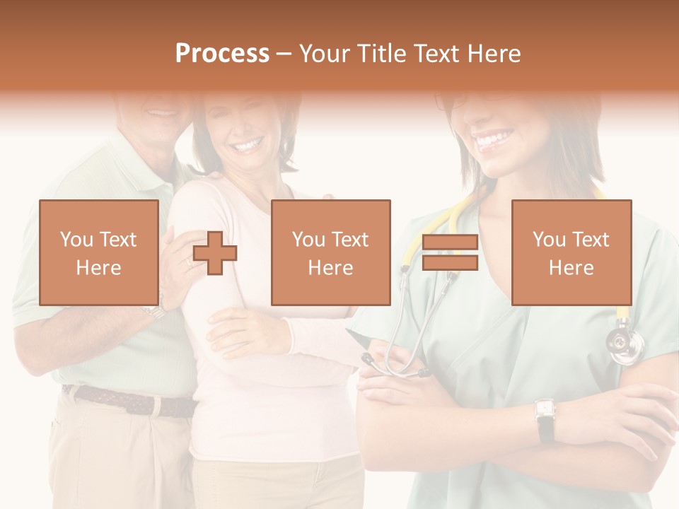 Mature Senior Man PowerPoint Template