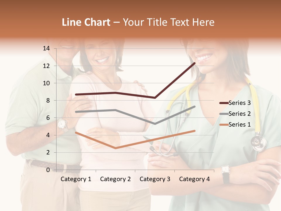 Mature Senior Man PowerPoint Template