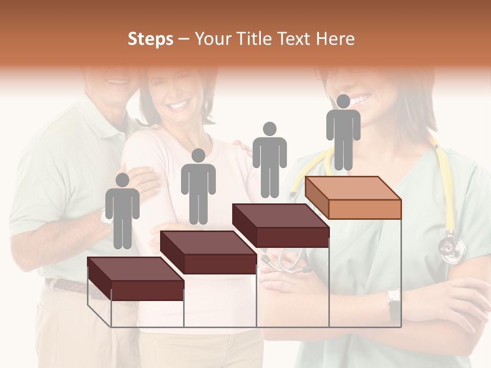 Mature Senior Man PowerPoint Template