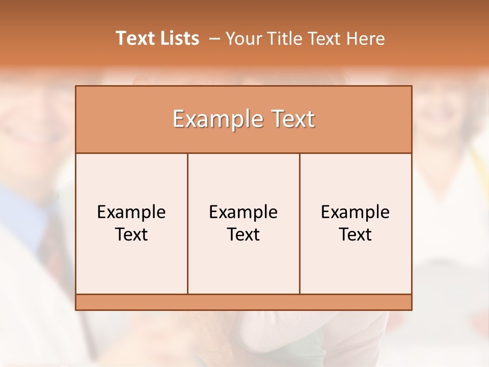 A Man And Woman Hugging Each Other In Front Of A Group Of People PowerPoint Template