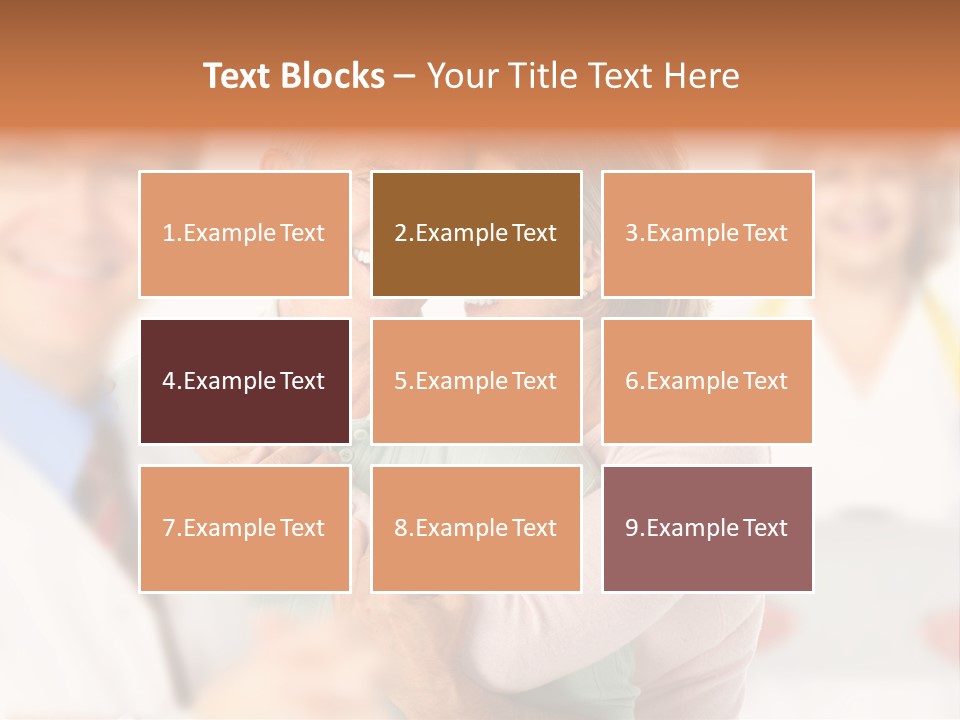 A Man And Woman Hugging Each Other In Front Of A Group Of People PowerPoint Template