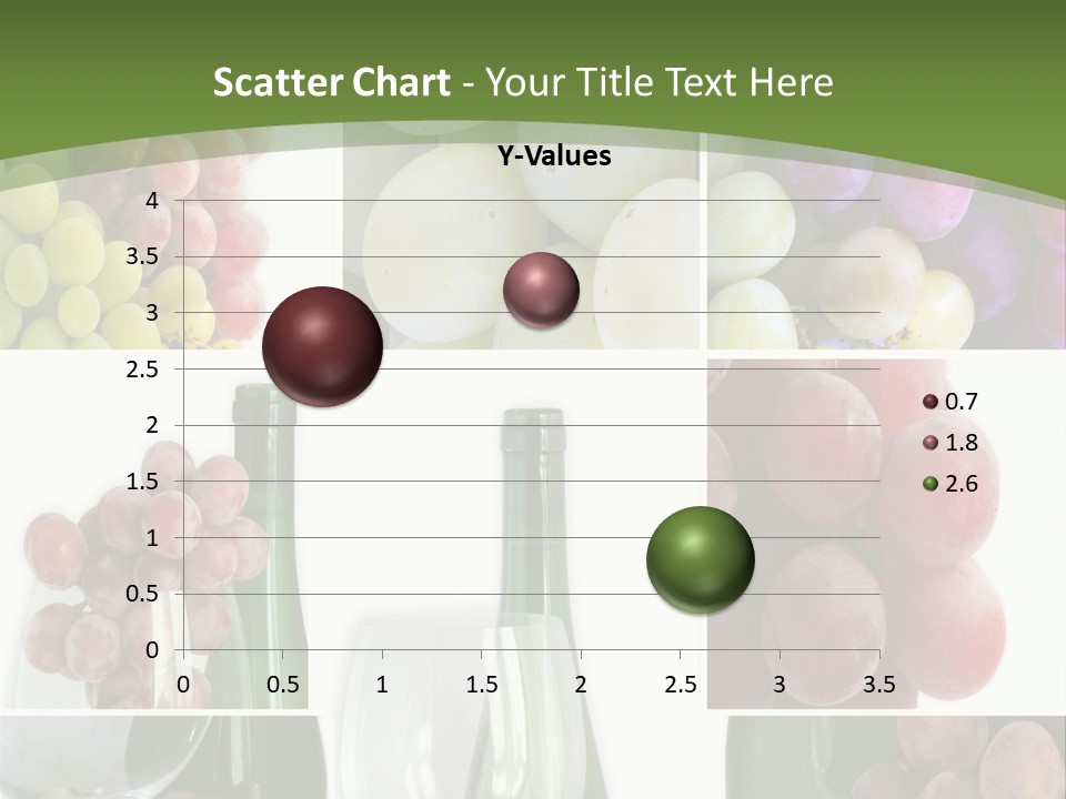 A Collage Of Grapes And Wine Bottles PowerPoint Template