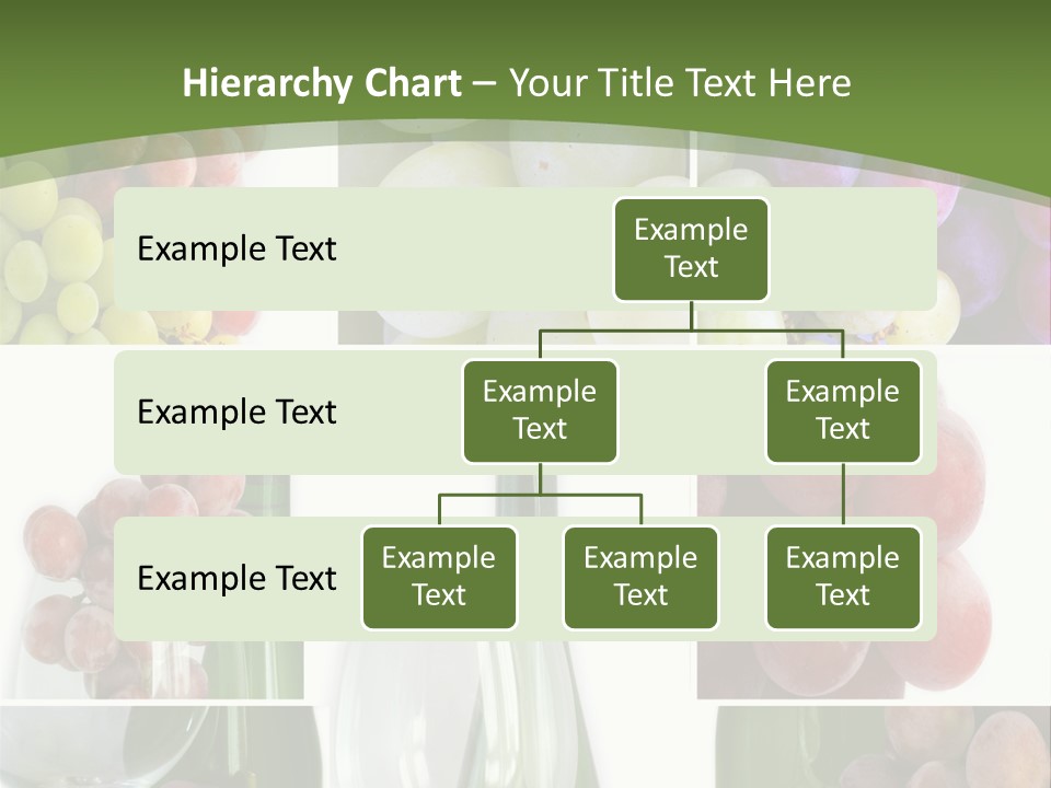A Collage Of Grapes And Wine Bottles PowerPoint Template