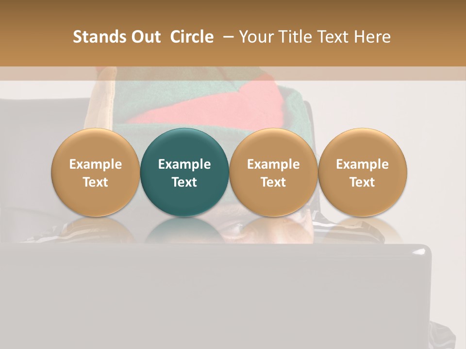 A Man Wearing A Elf Hat Sitting In Front Of A Laptop PowerPoint Template