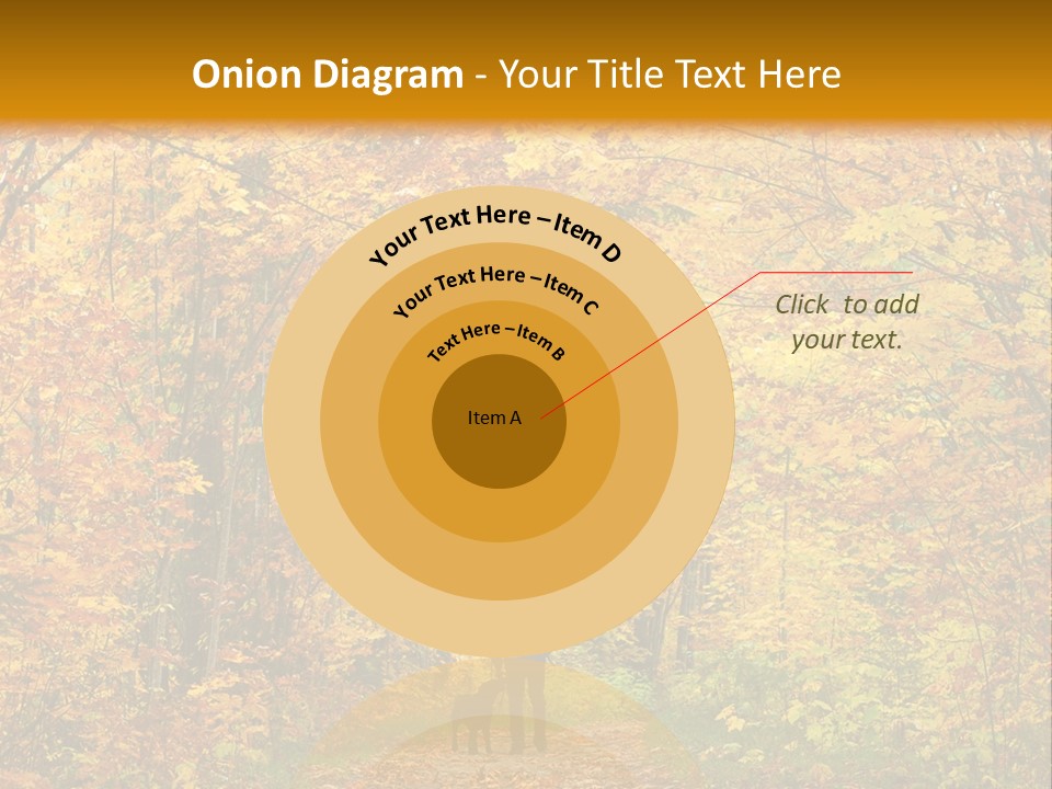 Green Yellow Tree PowerPoint Template
