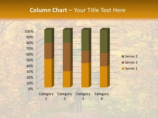 Green Yellow Tree PowerPoint Template