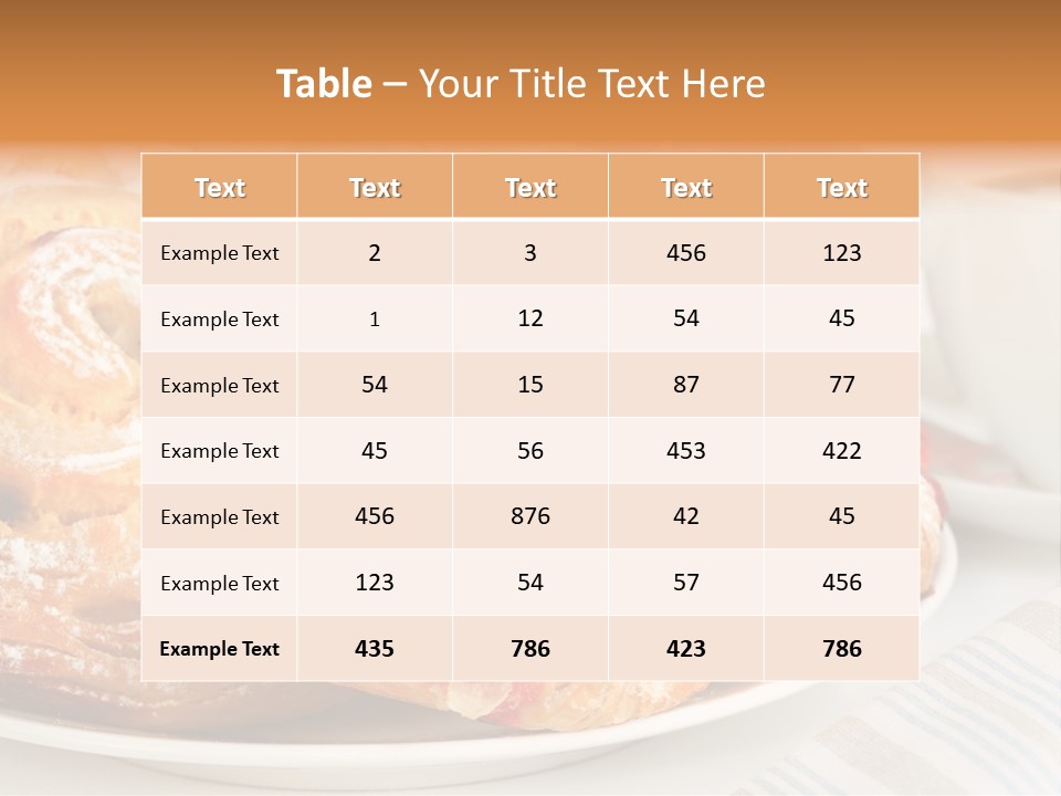 Image Continental Softfocus PowerPoint Template