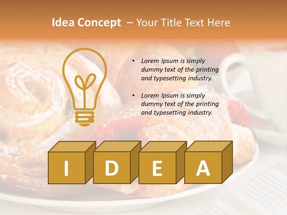 Image Continental Softfocus PowerPoint Template