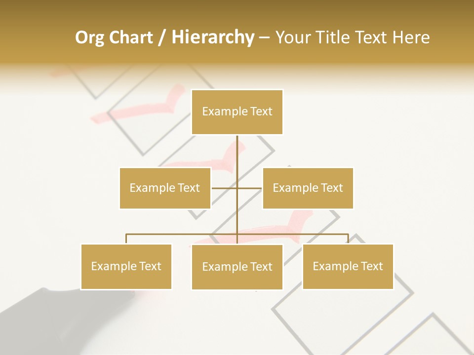 Mark Off Symbol Picture Box PowerPoint Template