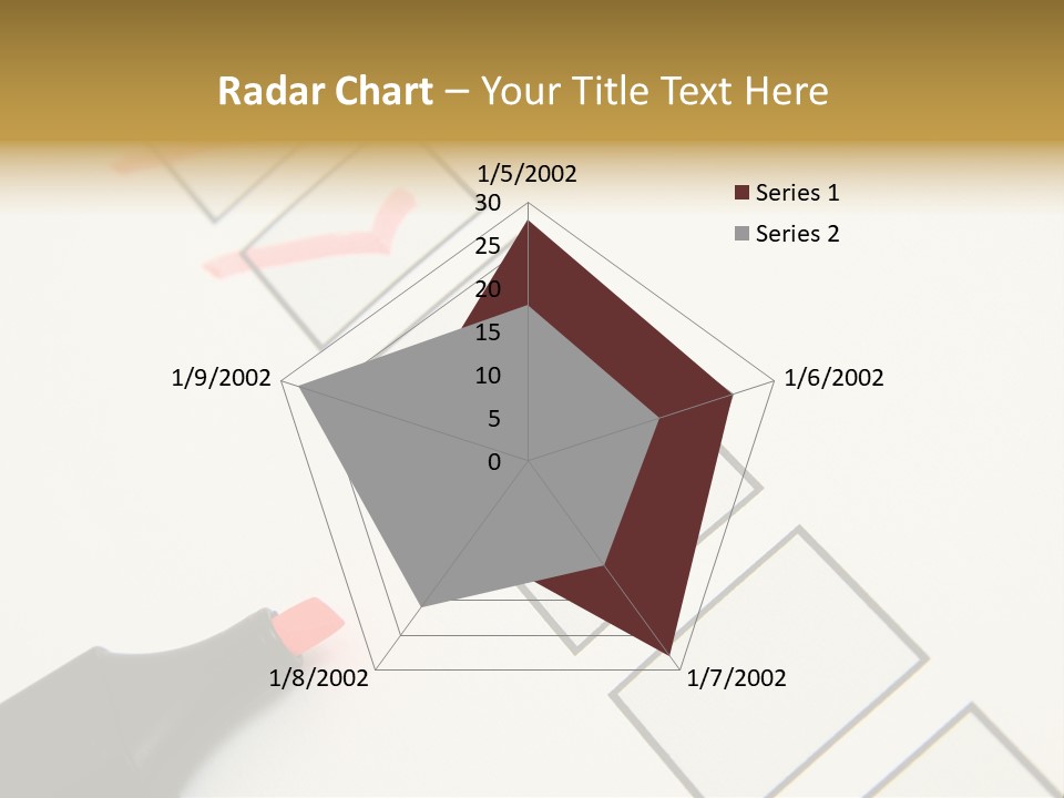 Mark Off Symbol Picture Box PowerPoint Template
