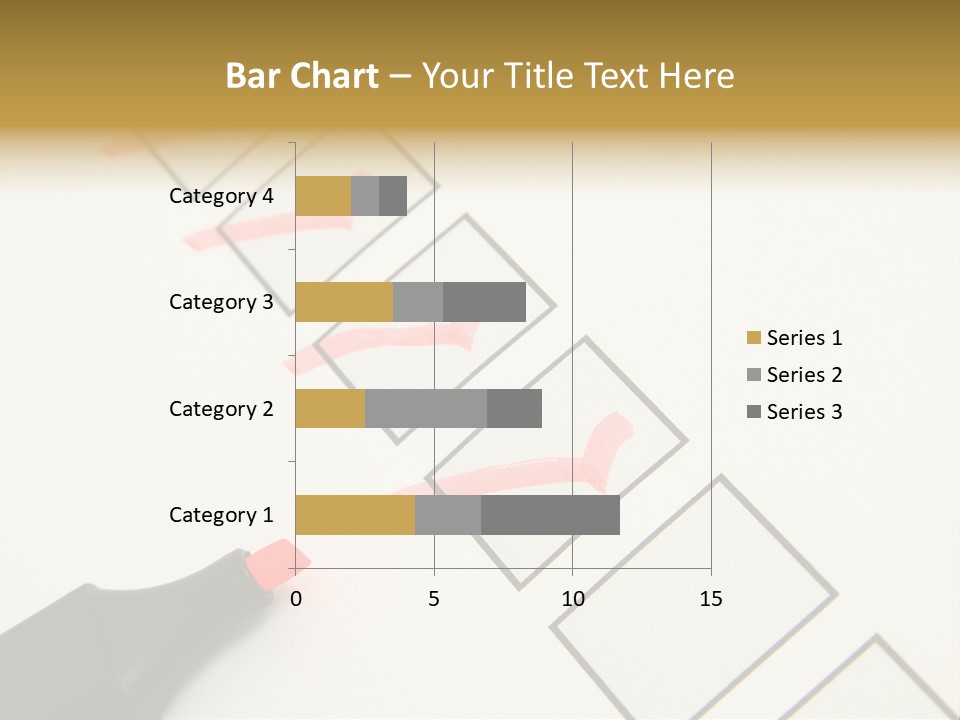 Mark Off Symbol Picture Box PowerPoint Template