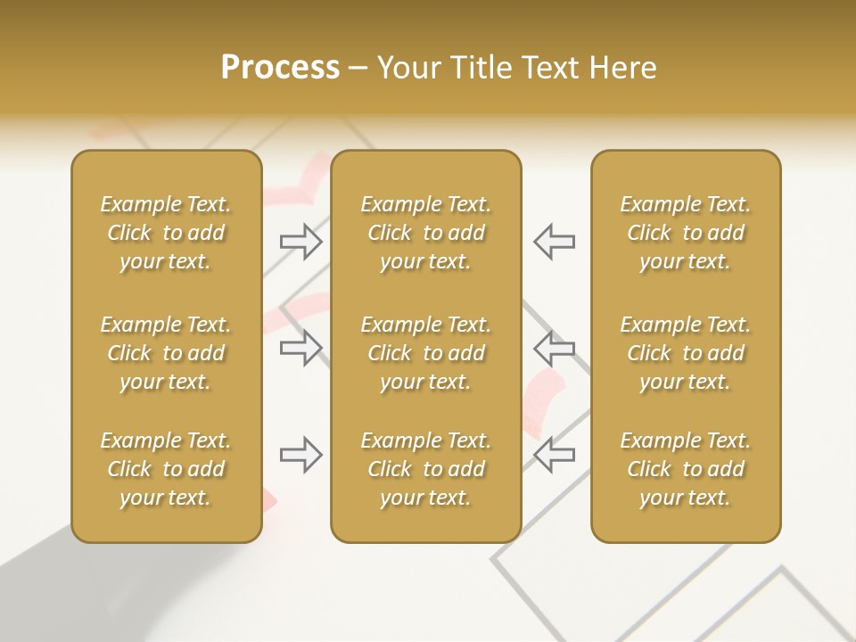 Mark Off Symbol Picture Box PowerPoint Template