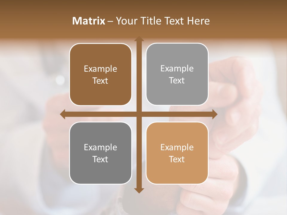 Cut Snow House PowerPoint Template