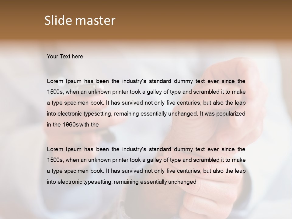 Cut Snow House PowerPoint Template