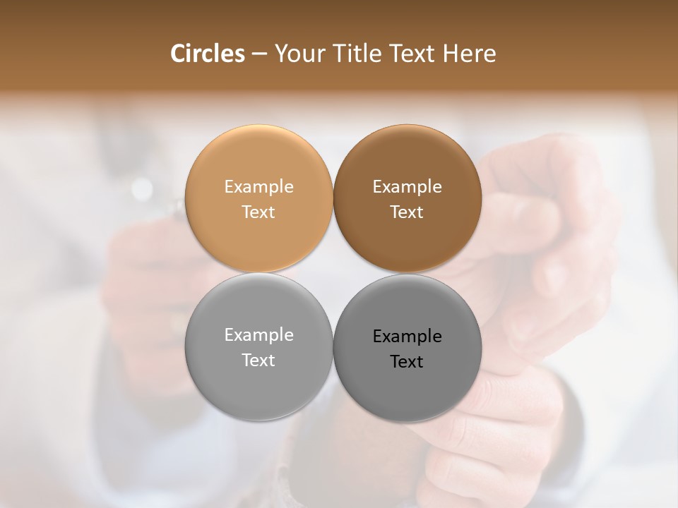 Cut Snow House PowerPoint Template