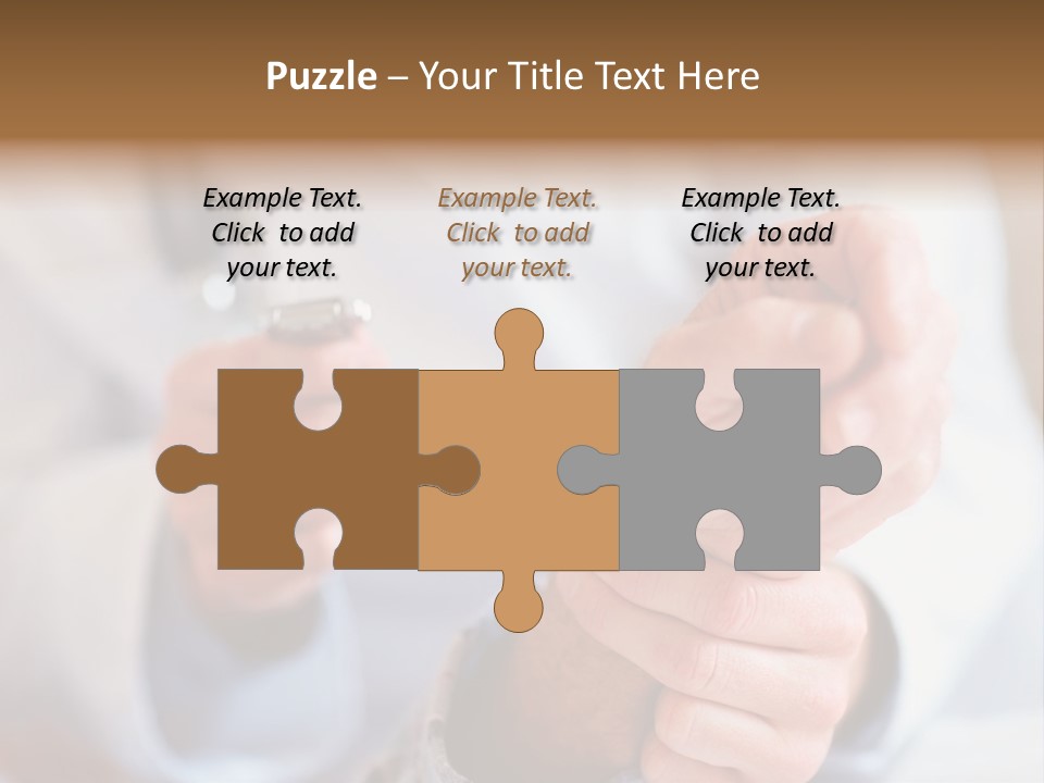 Cut Snow House PowerPoint Template