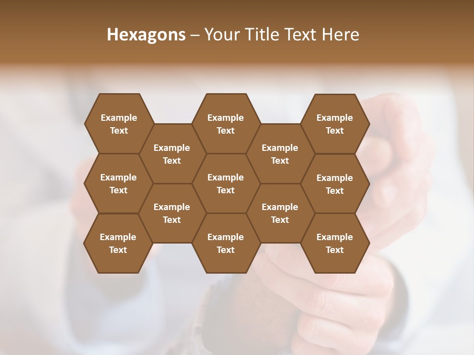 Cut Snow House PowerPoint Template