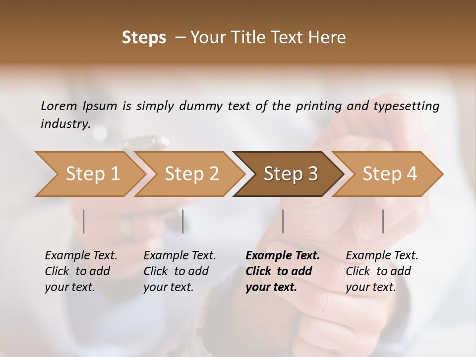 Cut Snow House PowerPoint Template