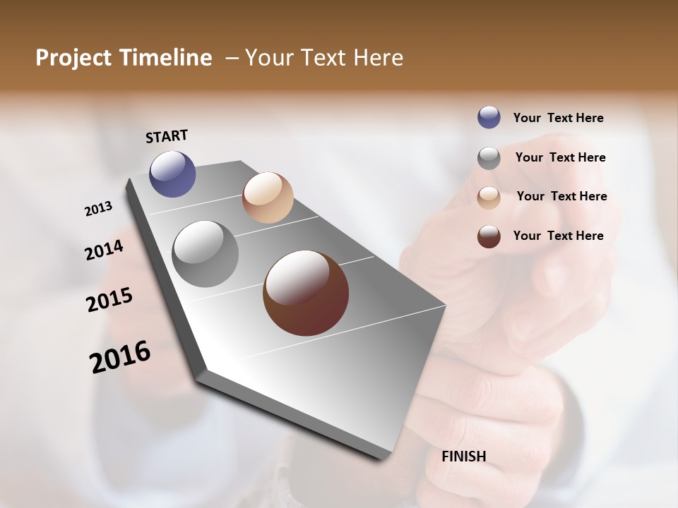 Cut Snow House PowerPoint Template