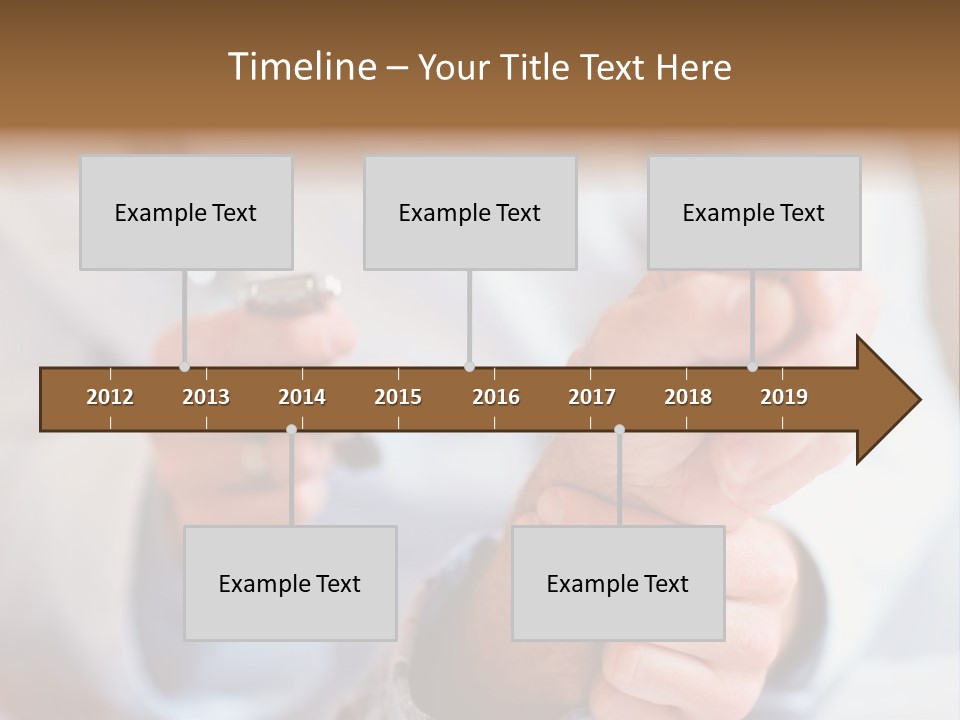 Cut Snow House PowerPoint Template