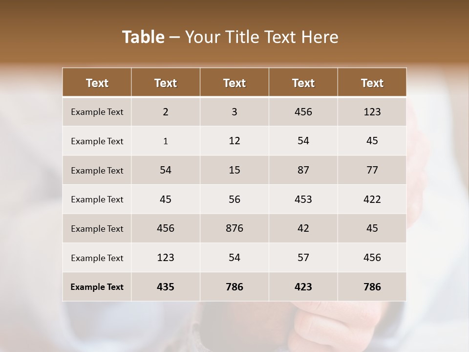 Cut Snow House PowerPoint Template