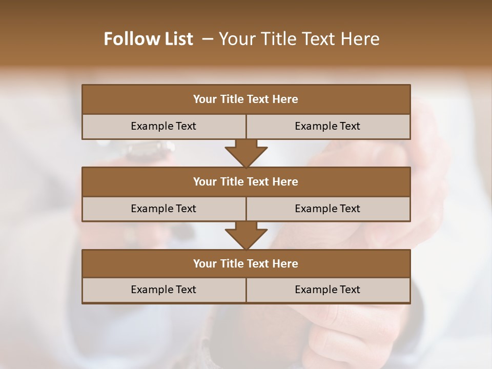 Cut Snow House PowerPoint Template