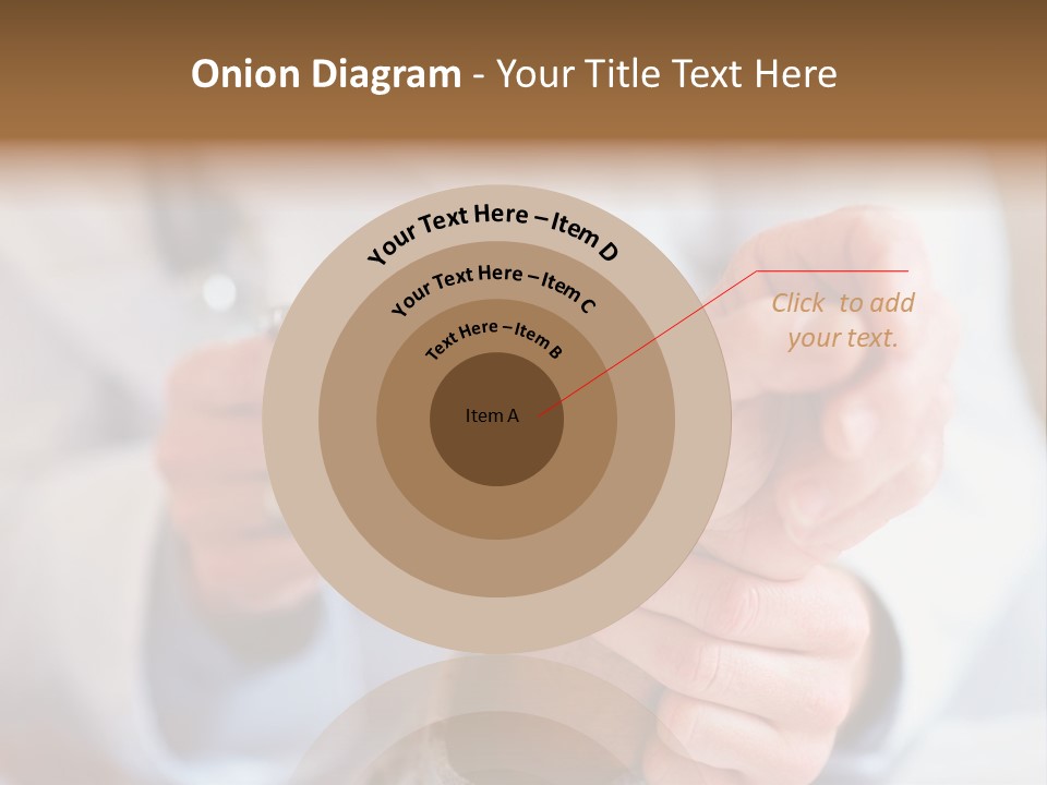 Cut Snow House PowerPoint Template